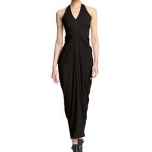 Rick Owens black maxi dress NWT